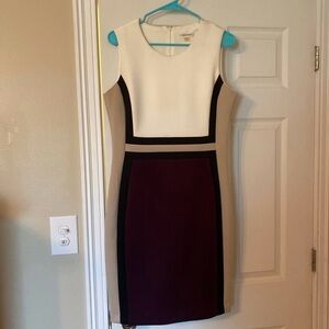 Color Block Calvin Klein Dress